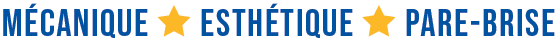 Mécanique - esthétique - pare-brise